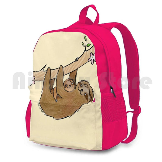 Sloth Hiking Backpack Waterproof Camping Travel