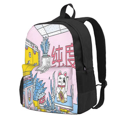 Maneki Wash Backpacks Men's and Women's Bag