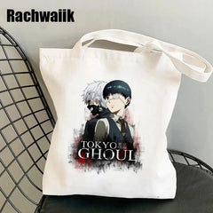 Tokyo Ghoul Tote Bag Harajuku Shopper Canvas Shoulder