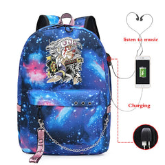 Demon Slayer Backpacks Multi-functional Large Capacity Street Bags
