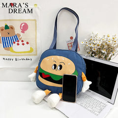 Mara's Dream Hamburger Shoulder Bag Sweet Girly Handbag
