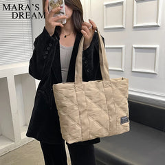 Mara's Dream Space Cotton Handbag Women's Shoulder Bag