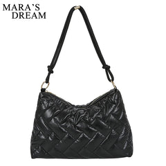 Mara's Women Space Cotton Shoulder Bags Messenger Tote Handbag Gift