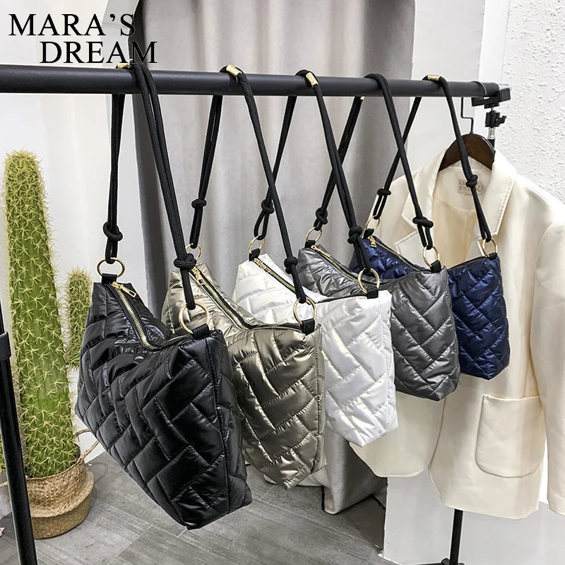 Mara's Women Space Cotton Shoulder Bags Messenger Tote Handbag Gift