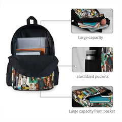 M. Gubler Men's & Women's Plain Backpack - Handbag for Girls