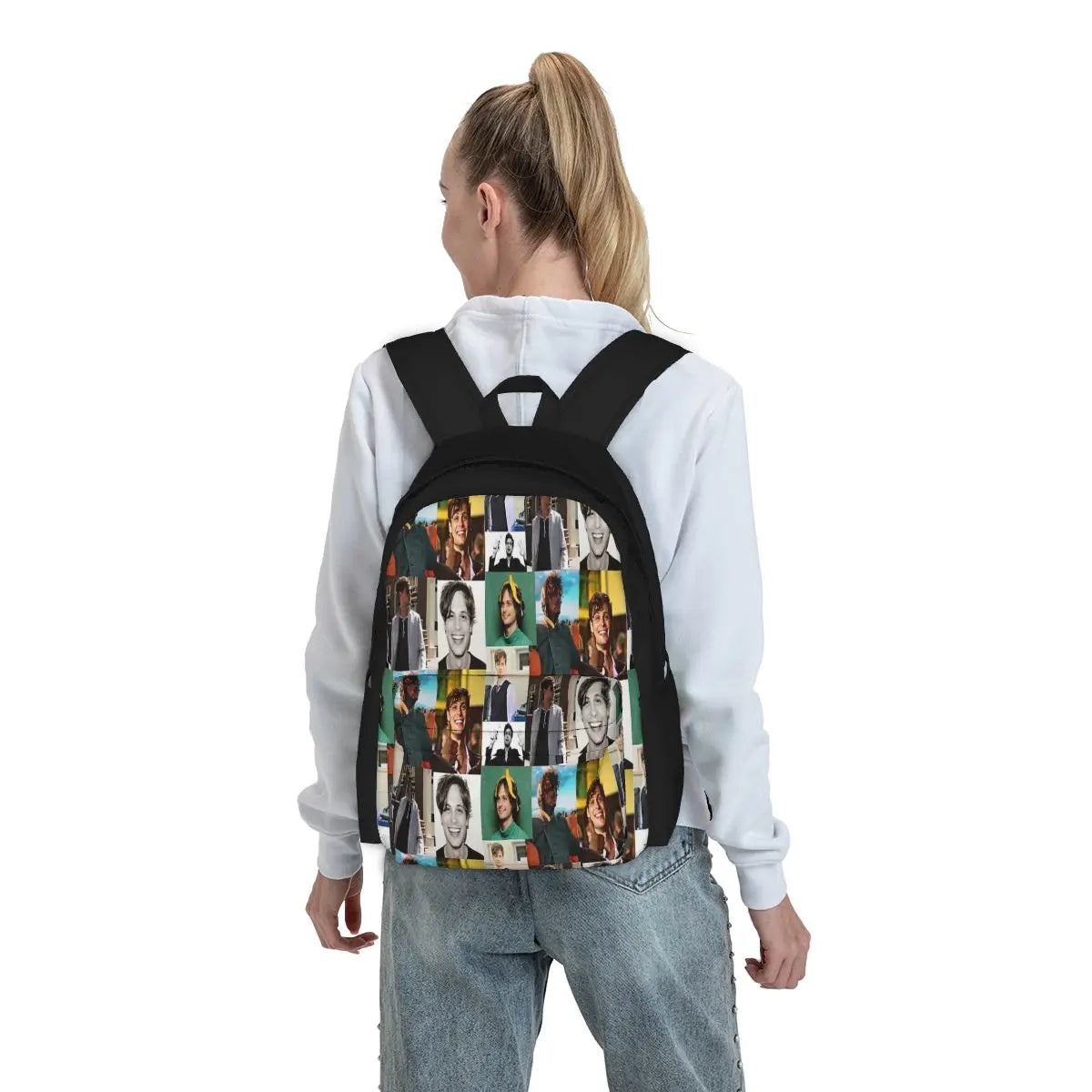 M. Gubler Men's & Women's Plain Backpack - Handbag for Girls
