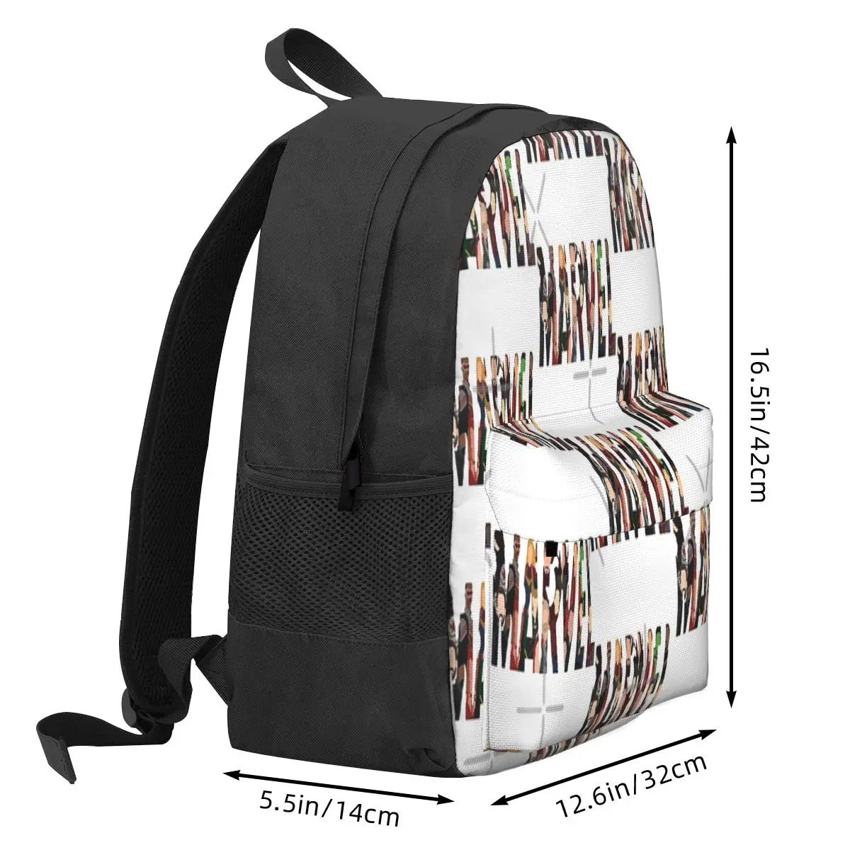 Marvel Characters Backpacks Men's Bags For Women Anime Handbag