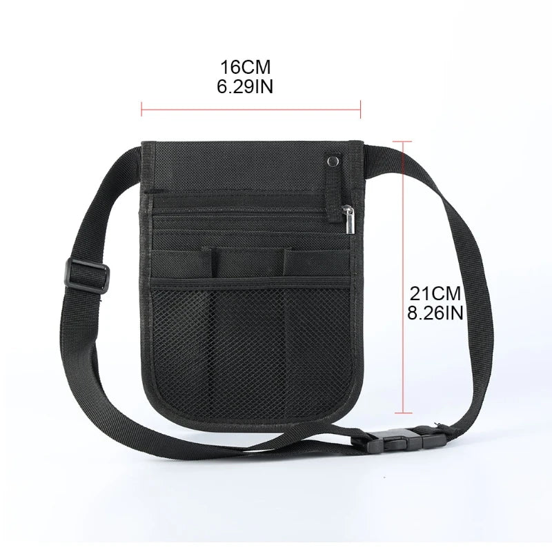 Nurse Organizer Belt Multi-Compartment Fanny Pack Utility Waist Pack