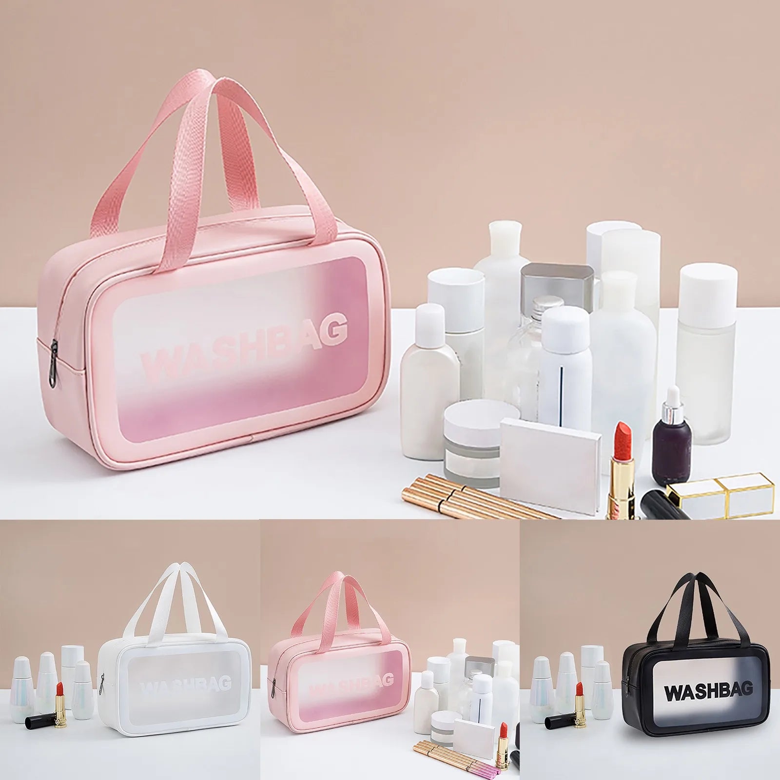 Medium Size Travel Bag With Functional Waterproof Storage Bag