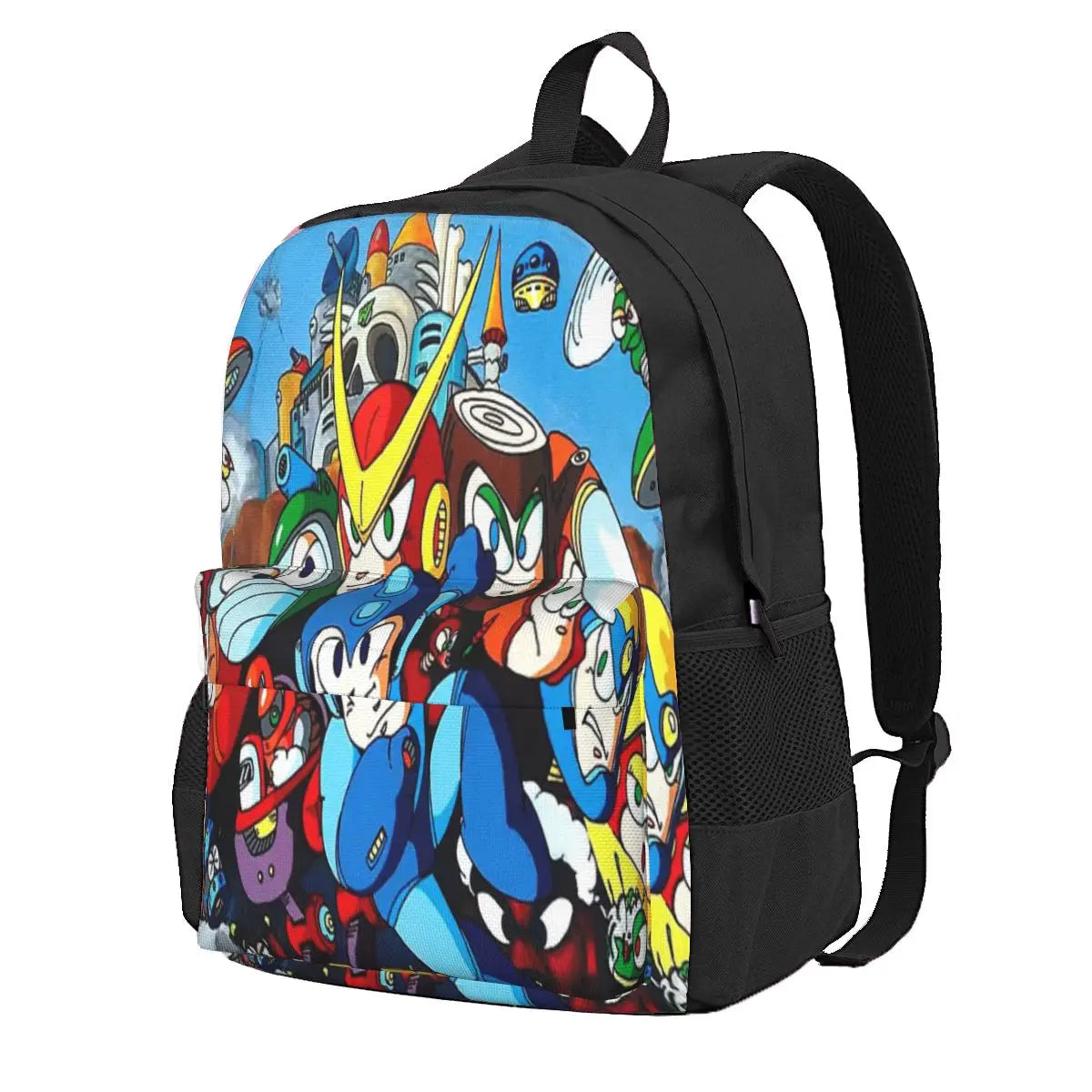 Mega Man 2 Art Backpacks Men's Bags For Women