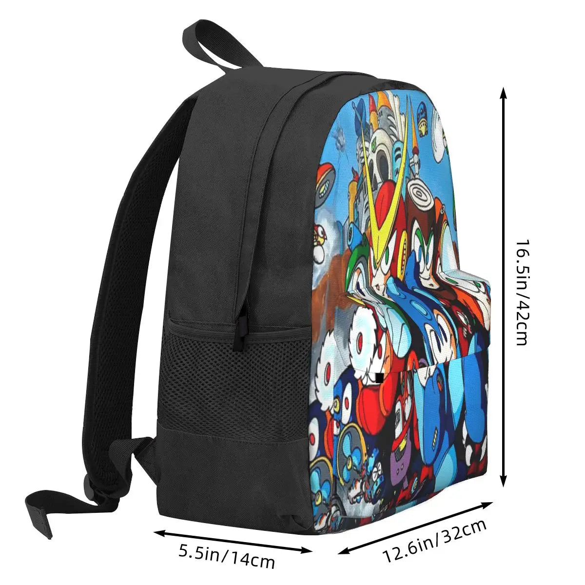 Mega Man 2 Art Backpacks Men's Bags For Women