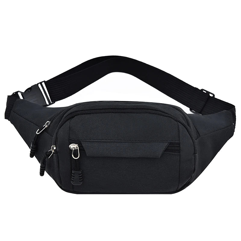 Men Women Waist Bag Multi-functional Phone Money Belt Bag