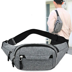 Men Women Waist Bag Multi-functional Phone Money Belt Bag