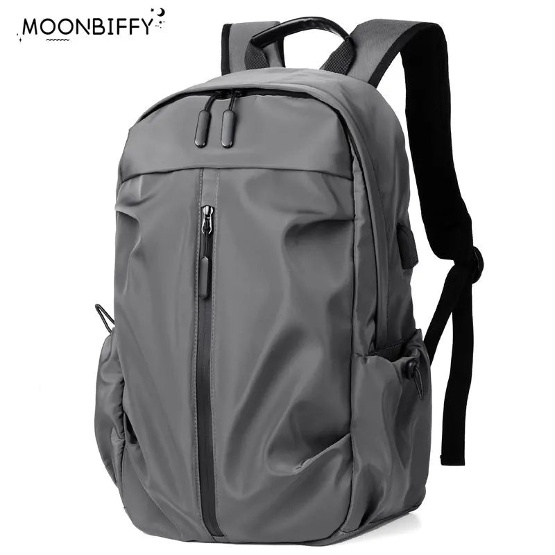 Men Backpack Waterproof Sports Bag USB Business Travel Youth School