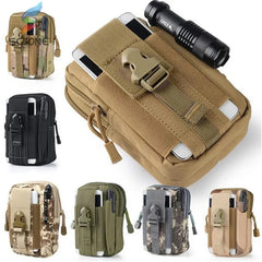Men Belt Bag Molle Durable Waist Pack Sports Outdoor Camping