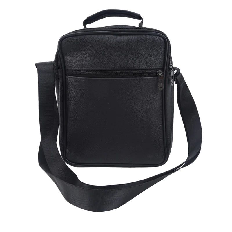 Men Business Office Briefcase Leather Handbag Computer Laptop Tote