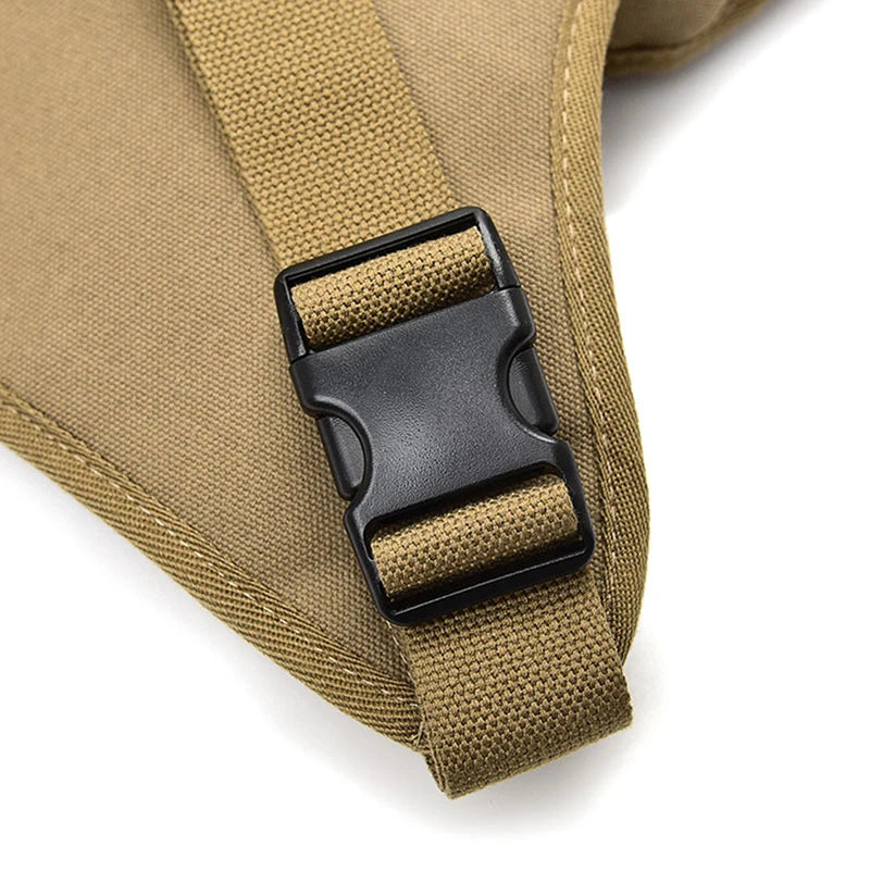 Canvas Drop Waist Bag for Men - Leg Pack Bag for Bicycle and Motorcycle