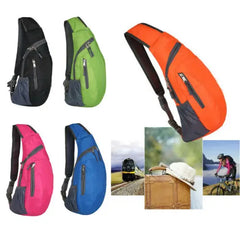 Men Chest Sling Packs Shoulder Cross Body Bag Outdoor Sport Travel Backpack