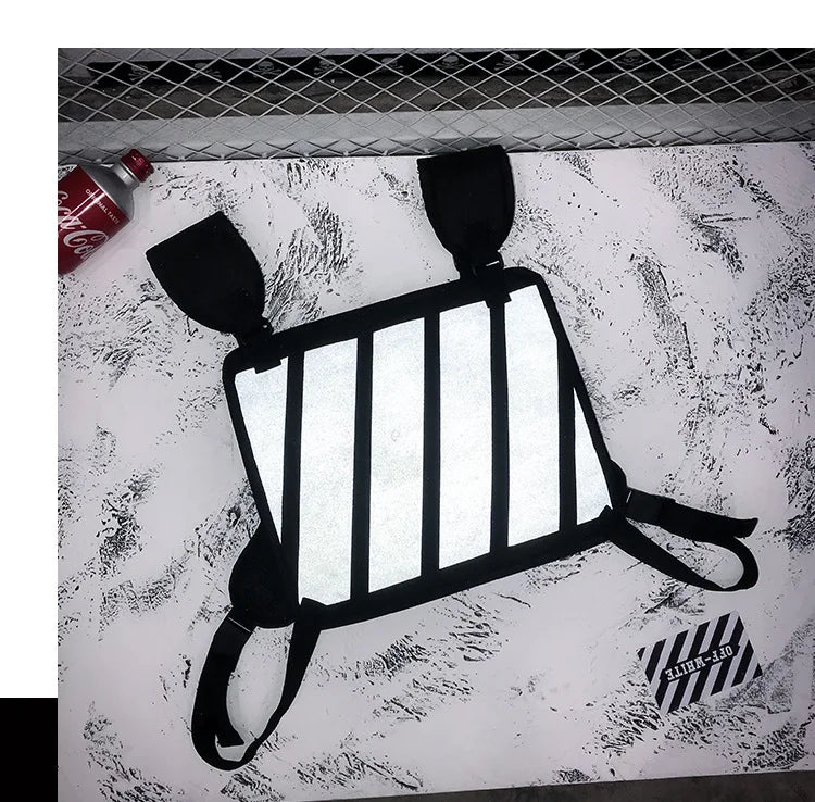 Hip-Hop Chest Bag Oxford Tactical Harness Streetwear Vest