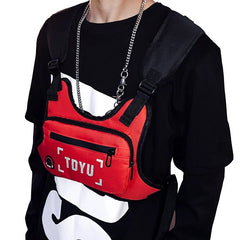 Hip-Hop Chest Bag Oxford Tactical Harness Streetwear Vest