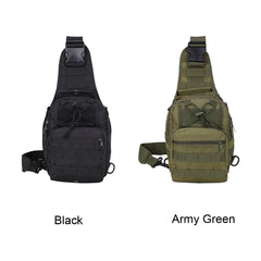 Men Large Capacity Chest Bag Oxford Cloth Wear Resistance Crossbody Portable