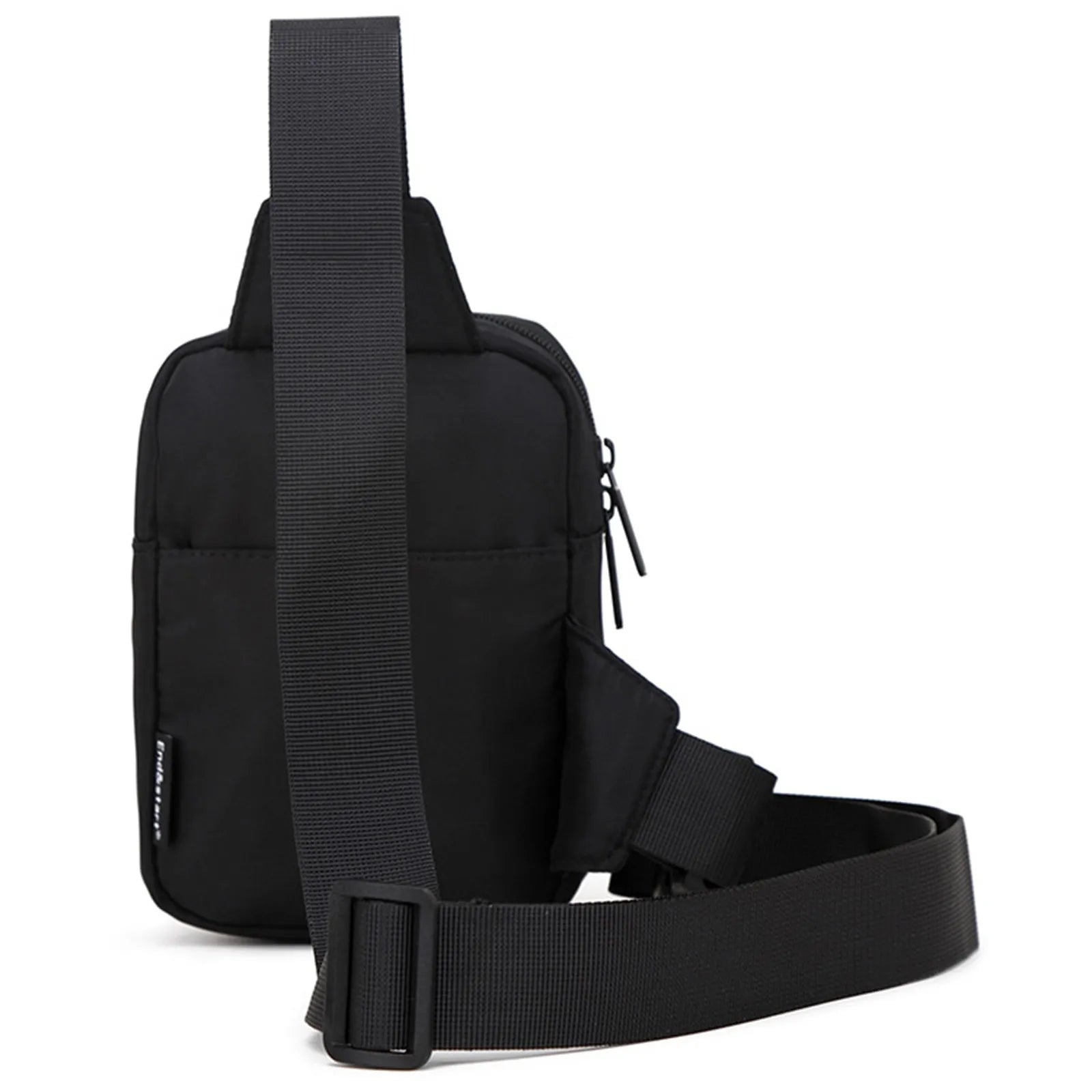 Men Messenger Bag Sports Bag Solid Mobile Phone Bag Wallet