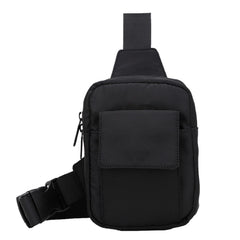 Men Messenger Bag Sports Bag Solid Mobile Phone Bag Wallet