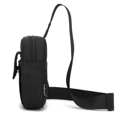 Men Messenger Bag Sports Bag Solid Mobile Phone Bag Wallet