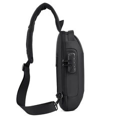 Men Motorcycle Bag Travel Shoulder Bag Waterproof Sports Chest Bag