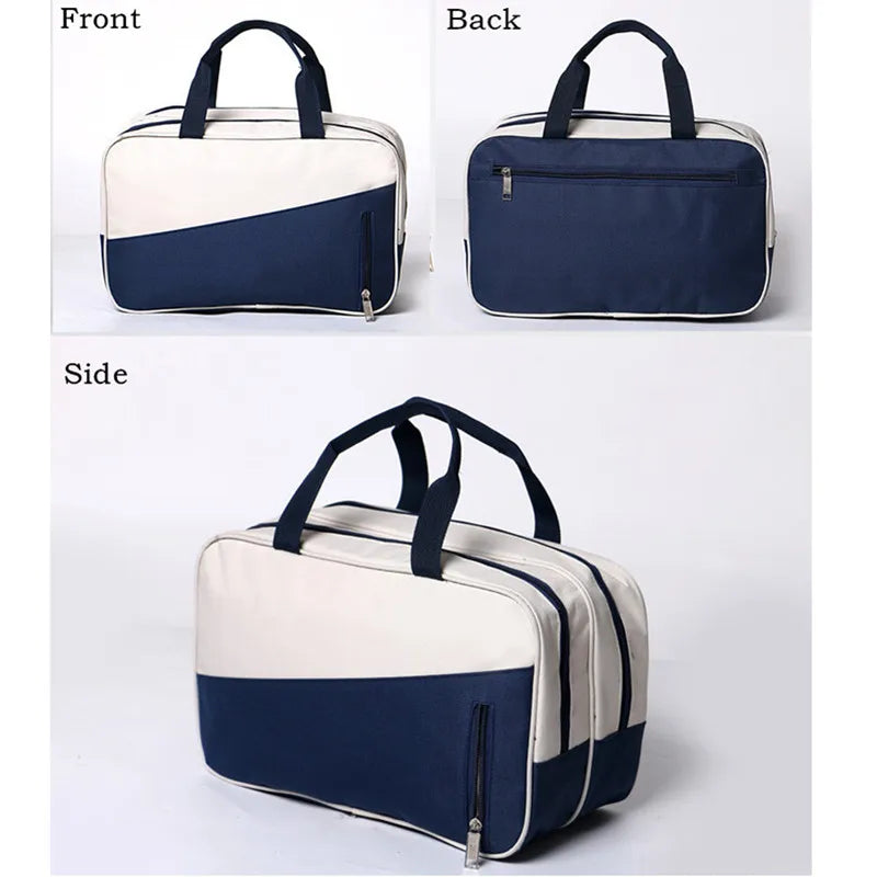 Waterproof Portable Beach Bath Nylon Wash Bag for Travel