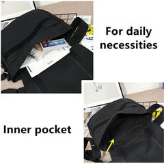Outdoor Crossbody Tote Canvas Messenger Travel Bag Storage Handbag