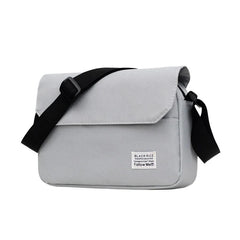 Men Small Oxford Shoulder Messenger Bags Solid Satchels