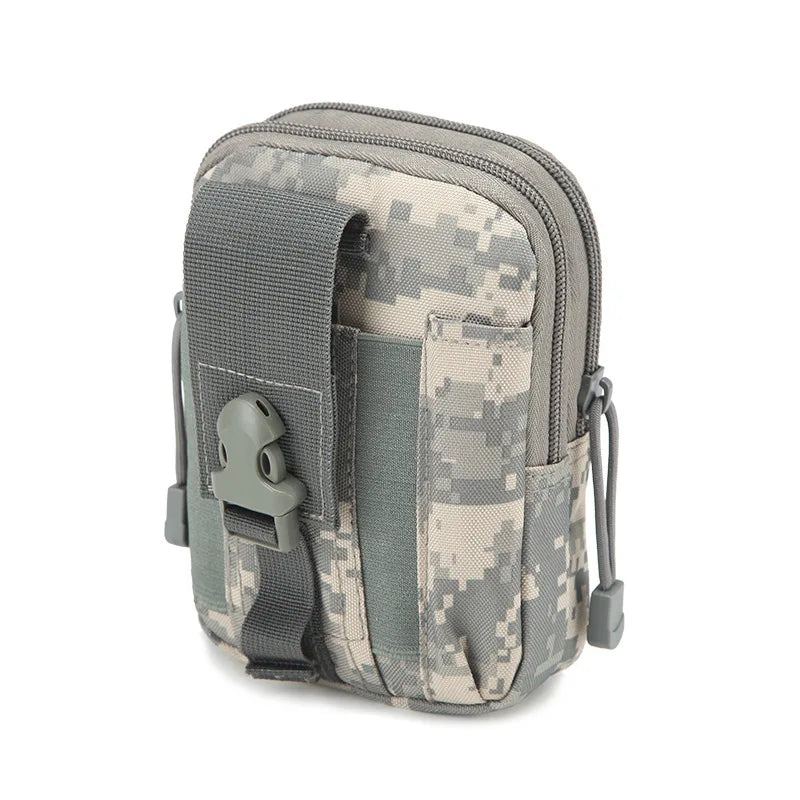 Men Tactical Molle Waist Pack Bag Military Running Pouch