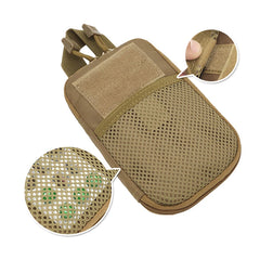 Tactical Molle Pouch Waist Pack Bag for Military Running Travel Camping