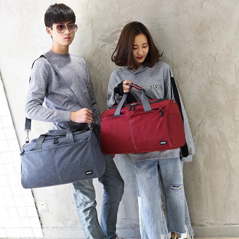 Large Capacity Travel Duffle Bag Waterproof Multifunctional Handbag