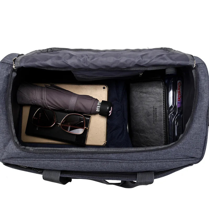 Large Capacity Travel Duffle Bag Waterproof Multifunctional Handbag