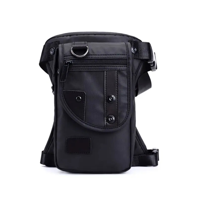 Men Waterproof Waist Pack Leg Bag Drop Messenger Shoulder Travel Motorcycle
