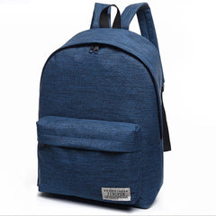 Men Women Backpacks Canvas Rucksack School Travel College Bag Casual