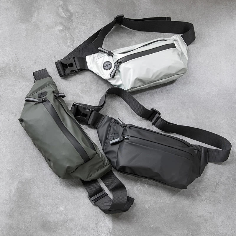 Waterproof Fanny Pack Waist Bag for Men Women Sport Running Hip Shoulder Handbag