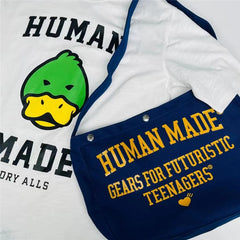 Vintage Couple Canvas Messenger Bag