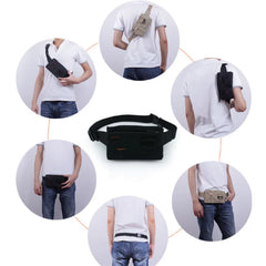 Nylon Waterproof Waist Packs Fanny Pack for Men Women