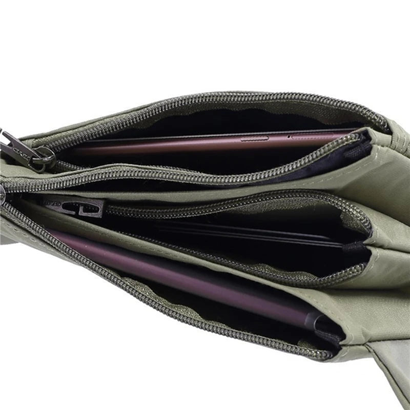 Nylon Waterproof Waist Packs Fanny Pack for Men Women