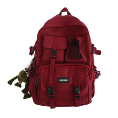 Anti Theft Rucksack Casual Lady Travel Backpack Nylon Bagpack
