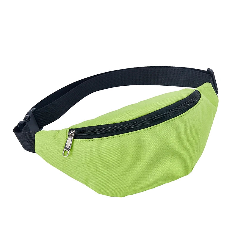 Unisex Waterproof Sports Waist Bag Crossbody Purse