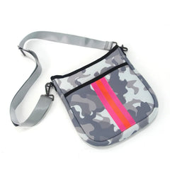 Neoprene Messenger Bag Small Shoulder Bag Waterproof Soft High Elasticity