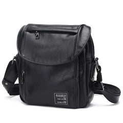 Men Shoulder Bag PU Messenger Business Crossbody Bags