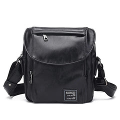 Men Shoulder Bag PU Messenger Business Crossbody Bags