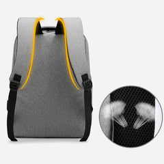 Men's USB Charging Waterproof Laptop Backpack