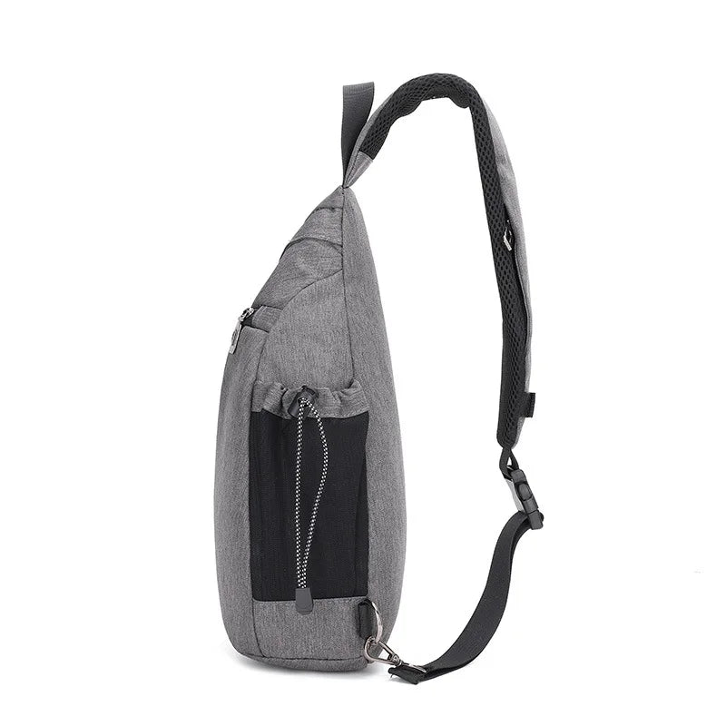 Men's Security Chest Bag Leisure Sports Messenger Bag