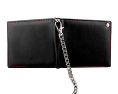 Men's Casual Slim Chain Wallet Billfold